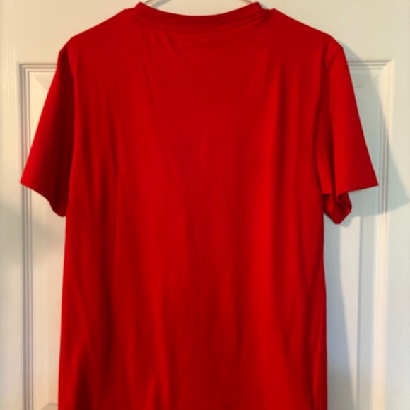 Men's Size Small Lacoste Tee Red - Picture 2 of 3